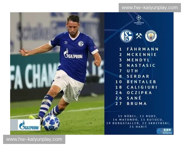 蓝调狂想曲：当“矿工”意志碰撞“蓝月”巅峰——沙尔克04与曼城的足球史诗